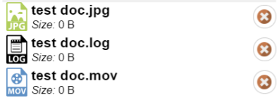 jpg, log, mov icons